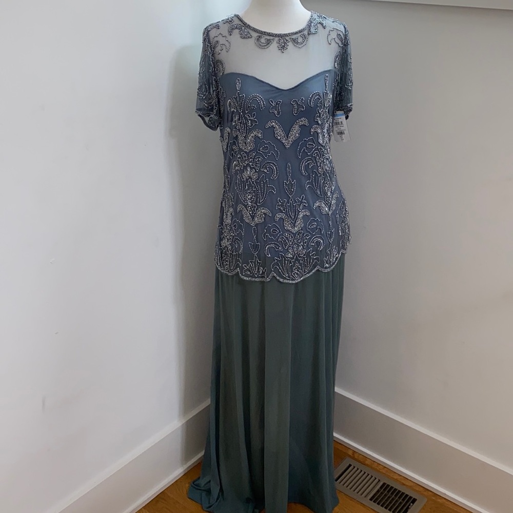 Pisarro Nights Blue Maxi Dress